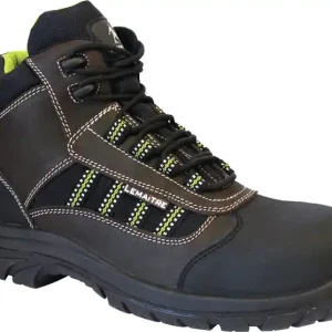 Wochenendangebot LEMAITRE Sicherheitsstiefel Danube Größe 44 schwarz/braun ( 4000373454 )