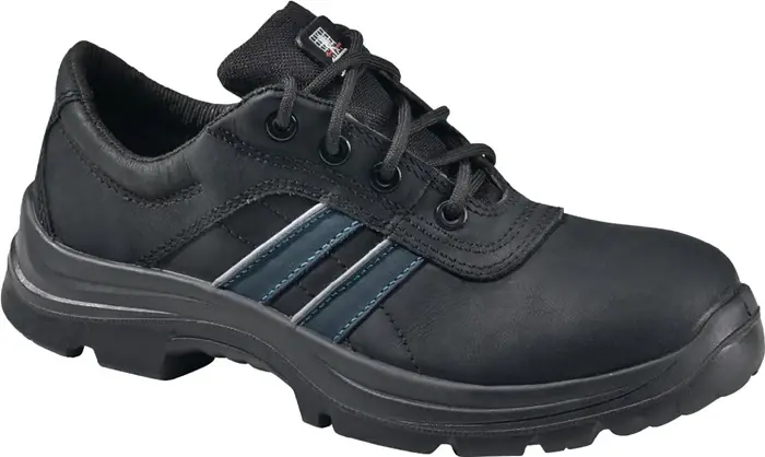 LEMAITRE Sicherheitsschuh Andy Low L Größe 45 schwarz mit blauen Besätzen ( 4000373675 ) Preiswert