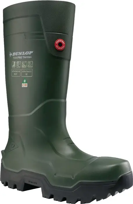 Heißes Angebot DUNLOP Sicherheitswinterstiefel Fieldpro Thermo+ Größe 41 grün ( 4000374171 )
