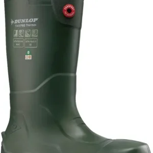 Ausverkauf DUNLOP Sicherheitswinterstiefel Fieldpro Thermo+ Größe 43 grün ( 4000374173 )