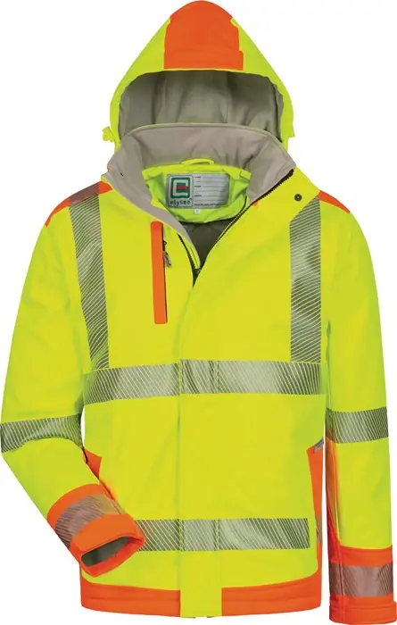 Zertifiziert ELYSEE Warnschutz-Softshelljacke Rickmer Größe L ( 4000378612 )