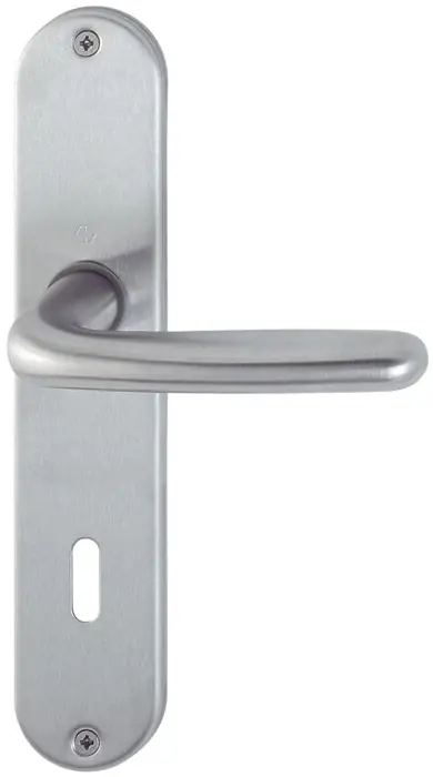 Rabatt HOPPE Langschildgarnitur Cardiff E1850Z/302 Edelstahl F69 ( 3000252428 )