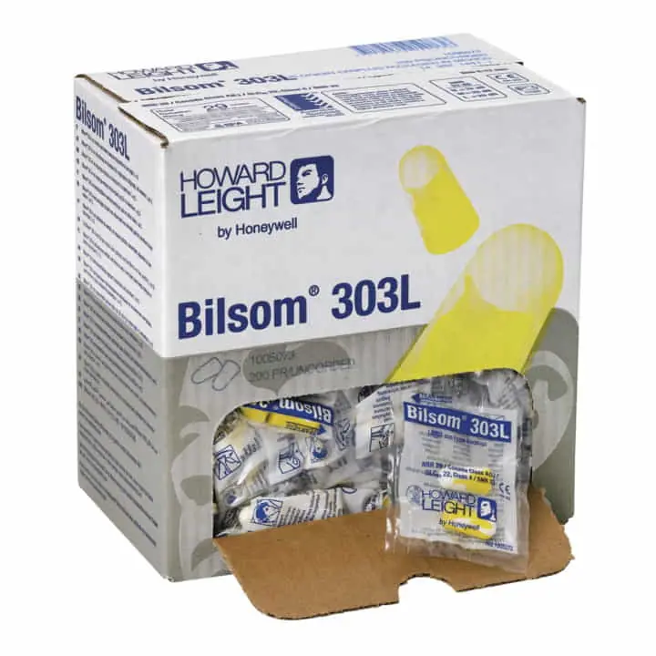 Zertifiziert HONEYWELL HOWARD LEIGHT Gehörschutzstöpsel Bilsom 303L EN 352-2 SNR 32 dB ( 4000370342 )