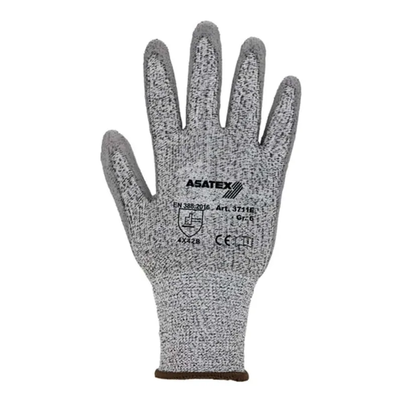 ASATEX Schnittschutzhandschuhe Größe 11 grau/grau ( 4000371581 ) Geprüft