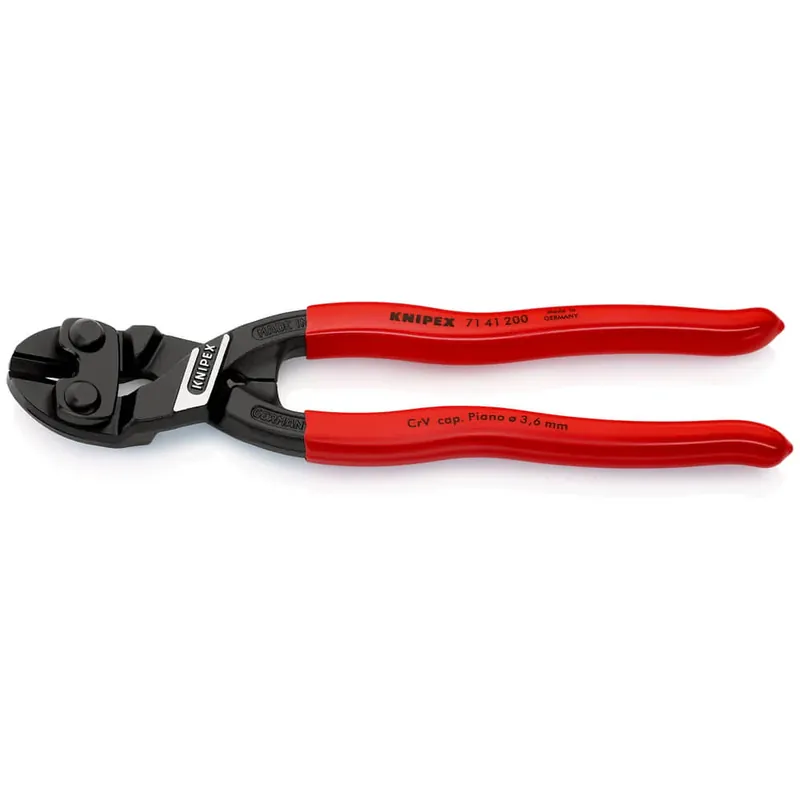 KNIPEX Kompaktbolzenschneider CoBolt® Länge 200 mm Kunststoffüberzug ( 4000810152 ) Must-Have