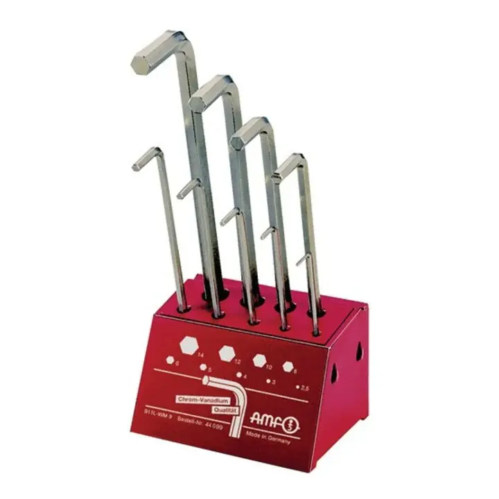 Sonderangebot AMF Winkelschraubendrehersatz 911L-WM9 9-teilig Werkstattständer ( 4000825386 )