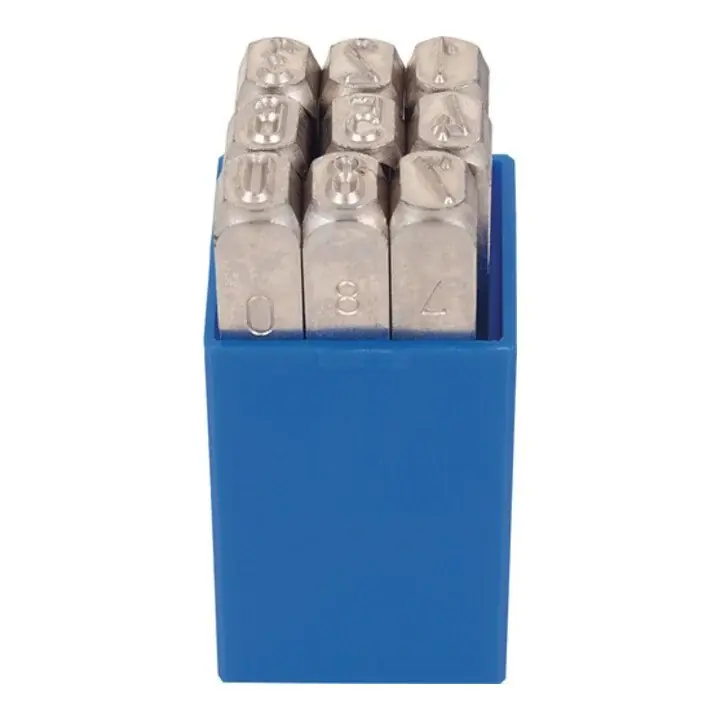 KUKKO Schlagzahlensatz 330 9-teilig Zahlen 0 - 9 ( 8000458606 ) Preisknaller