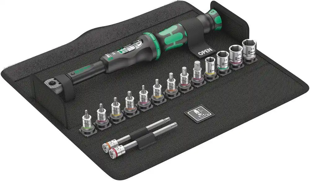 Online Kaufen WERA Drehmomentschlüsselset Bicycle Set Torque 1 16-teilig 2,5 - 25 Nm 1/4 ″ ( 8000544748 )