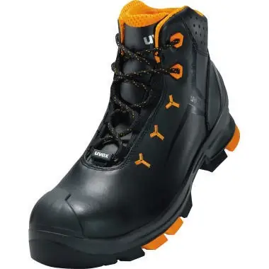 Sicherheitsstiefel uvex uvex 2 47 knöchelhoch Leder schwarz/orange ( 9199106211 ) Geprüft