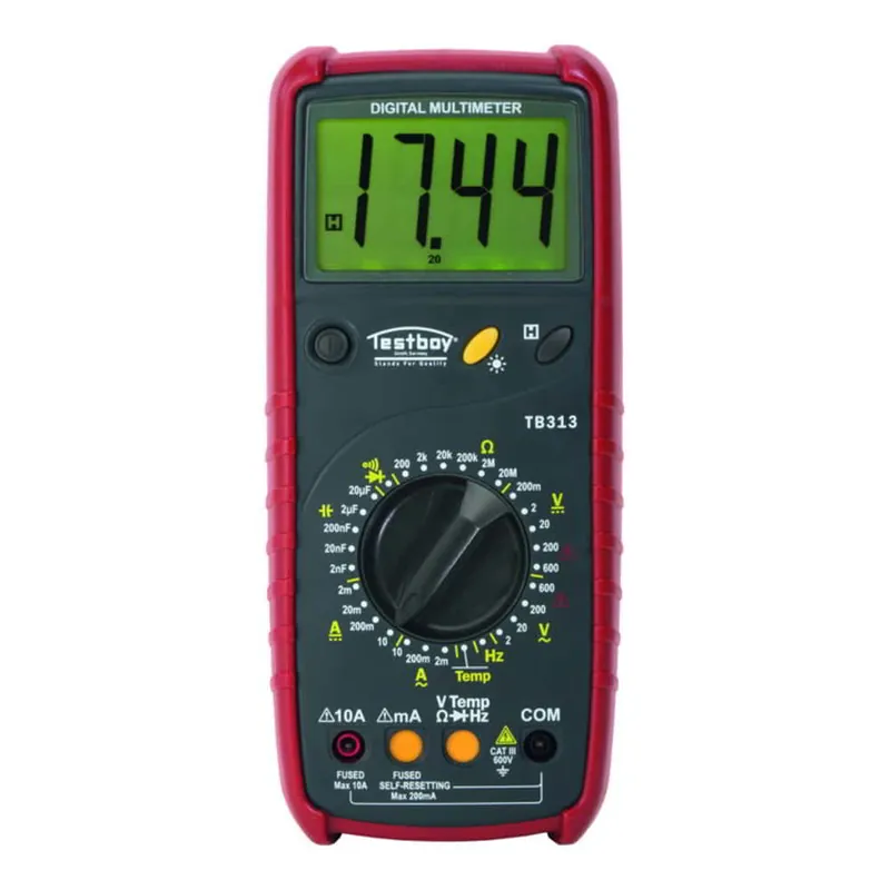 TESTBOY Digitalmultimeter Testboy 313 0-600 V AC, 0-600 V DC ( 4000828931 ) Aktuell