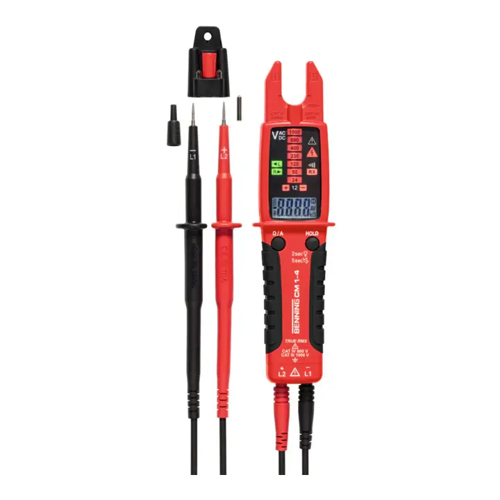 Markenprodukt BENNING Stromzangenmultimeter CM 1-4 0,1 A-200 A AC ( 4000828948 )