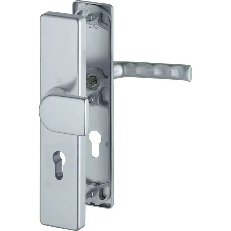 HOPPE Schutzgarnitur London 78G/2222A/2440/113 Aluminium F1 ( 3000220061 ) Solange Der Vorrat Reicht