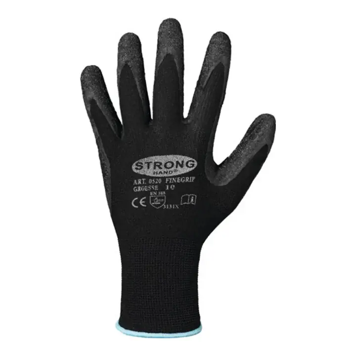 STRONGHAND Handschuhe Finegrip Größe 9 schwarz ( 4000371163 ) Bestseller