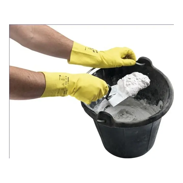 ANSELL Chemikalienhandschuhe AlphaTec 87-190 Größe 9,5-10 gelb ( 4000371454 ) Bestpreis
