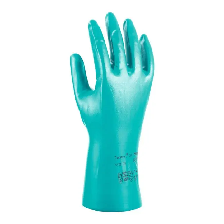 HONEYWELL Chemikalienhandschuhe Camatril 730 Größe 10 grün ( 4000371631 ) Sichere Zahlung
