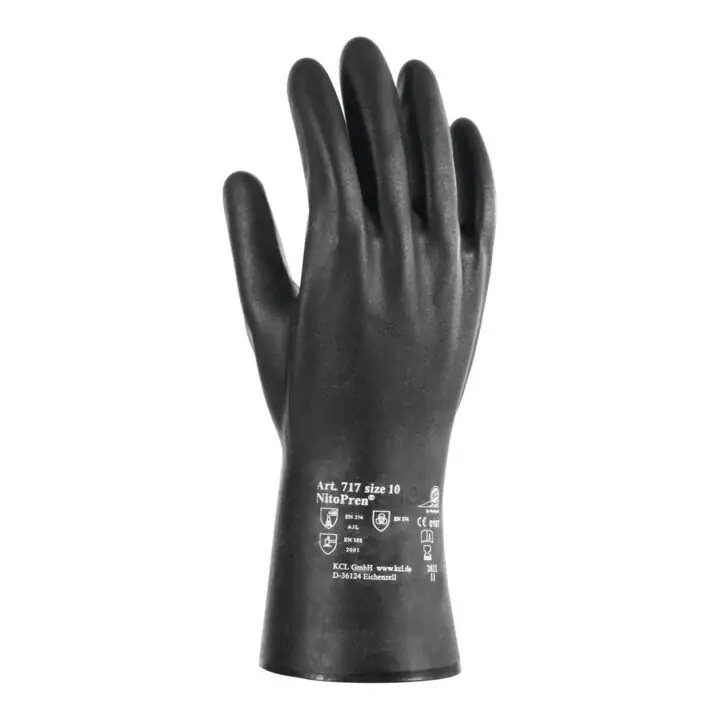 Top-Angebot HONEYWELL Chemikalienhandschuhe Nitopren 717 Größe 10 dunkelgrau ( 4000371647 )