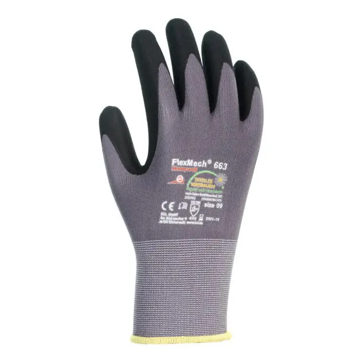 Preis Gesenkt HONEYWELL Handschuhe FlexMech 663 Größe 7 grau/schwarz ( 4000391107 )