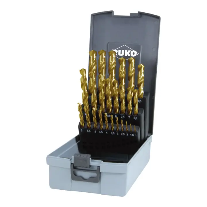 RUKO Spiralbohrersatz DIN 338 Typ N Nenn-Ø 1-13x0,5 mm ( 4000600884 ) Expressversand