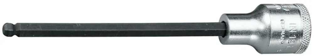 Sale GEDORE Steckschlüsseleinsatz IN 19 LK 1/2 ″ Innen-6-kant, Kugelkopf ( 4000770463 )