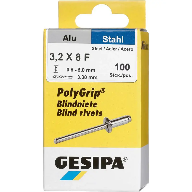 Heißes Angebot GESIPA Blindniet PolyGrip® Nietschaft d x l 3,2 x 8 mm ( 4000813757 )