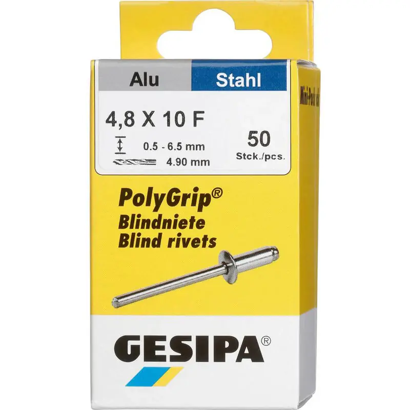 Preis Gesenkt GESIPA Blindniet PolyGrip® Nietschaft d x l 4,8 x 10 mm ( 4000813761 )
