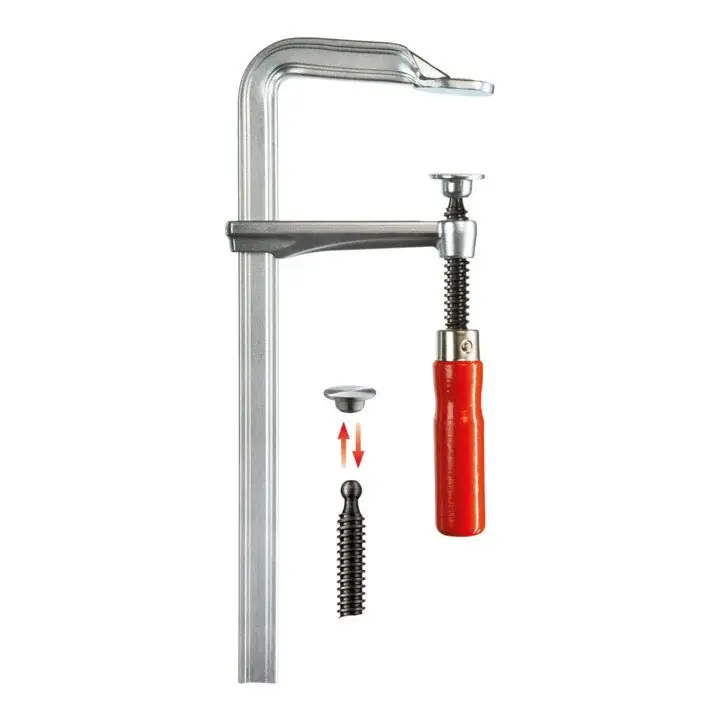 BESSEY Ganzstahlschraubzwinge GZ Spannweite 500 mm Ausladung 120 mm ( 4000831528 ) Jetzt Kaufen