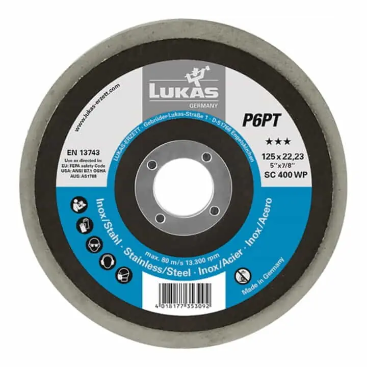 Preiswert LUKAS Polierteller P6PT Ø 125 mm Bohrungs-Ø 22,23 mm ( 4000840862 )