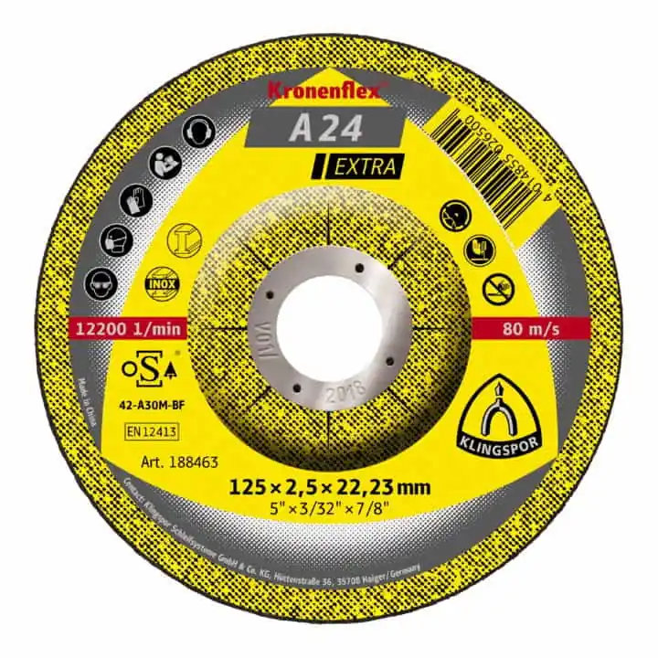 Top-Angebot KLINGSPOR Trennscheibe A 24 Extra D125x2,5mm gekröpft ( 4000841426 )