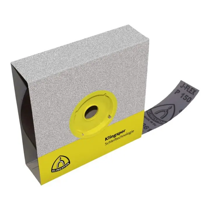 KLINGSPOR Schleifgeweberolle KL 361JF 50 mm Körnung 320 ( 4000845666 ) Schnäppchen