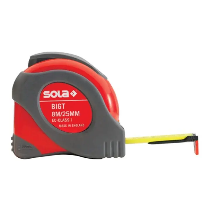 Angebot SOLA Taschenrollbandmaß BIG T Länge 8 m Breite 25 mm mm/cm ( 4000855081 )