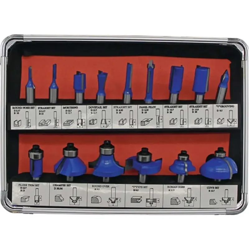 FISCH-TOOLS HM-Oberfräserkassette 973CT15A 15-teilig Schaft-Ø 8 mm ( 4000863199 ) Super-Preis