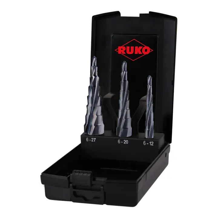 RUKO Stufenbohrersatz ULTIMATECUT Ø 6-12/6-20/6-27 mm ( 4000865221 ) Ausverkauf