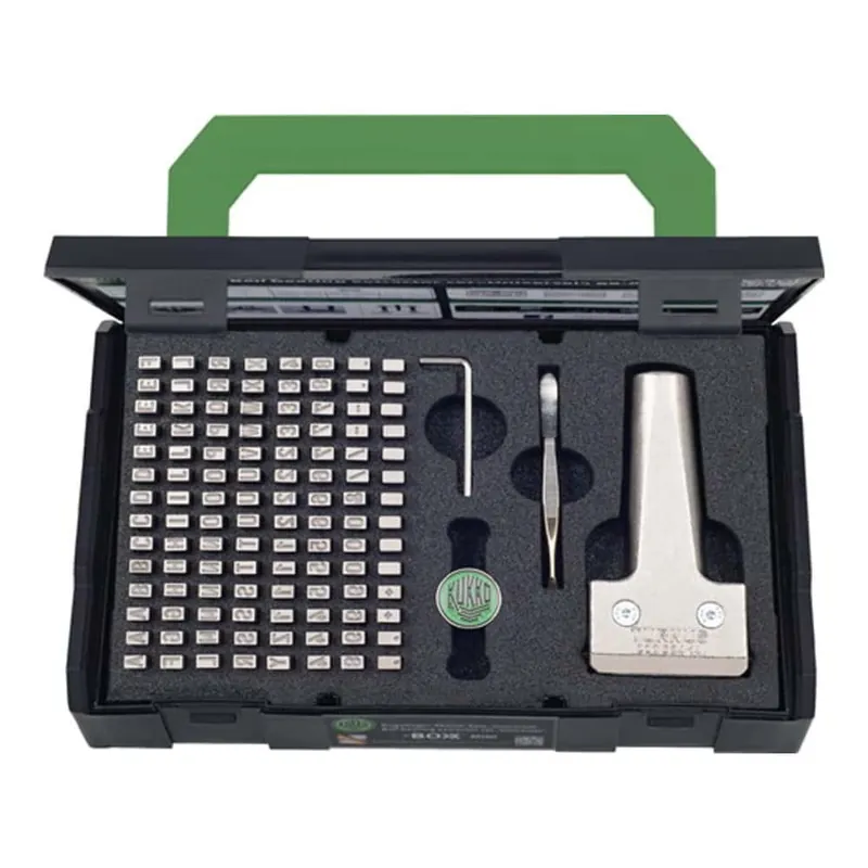 KUKKO Schlagzahlen-/Schlagbuchstabensatz 333 115-teilig mit Typenhalter ( 4000871986 ) Markenprodukt