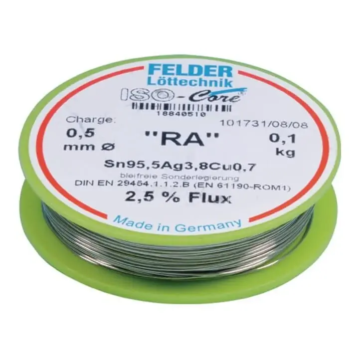 FELDER Lötdraht ISO-Core® RA 0,5 mm ( 4000872790 ) Expressversand