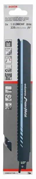 Highlight BOSCH Säbelsägeblatt S 1136 CHF Länge 225 mm Breite 25 mm ( 4000909616 )
