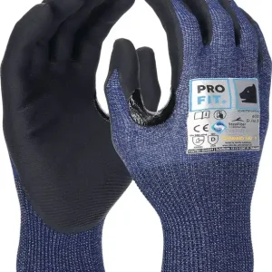 PRO FIT Schnittschutzhandschuhe Schnittstop Pro Größe 10 blau/schwarz ( 4000391286 ) Rabatt