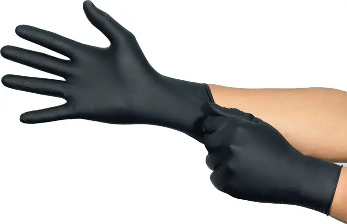 ANSELL Einweghandschuhe MicroFlex 94-242 Größe M schwarz ( 4000391332 ) Rabatt