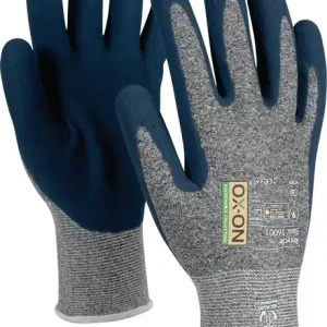 OX-ON Handschuhe Recycle Basic 16001 Größe 8 blau/hellblau ( 4000391358 ) Saisonangebot