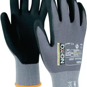 OX-ON Handschuhe Flexible Advanced 1900 Größe 8 schwarz/hellgrau ( 4000391379 ) Markenware