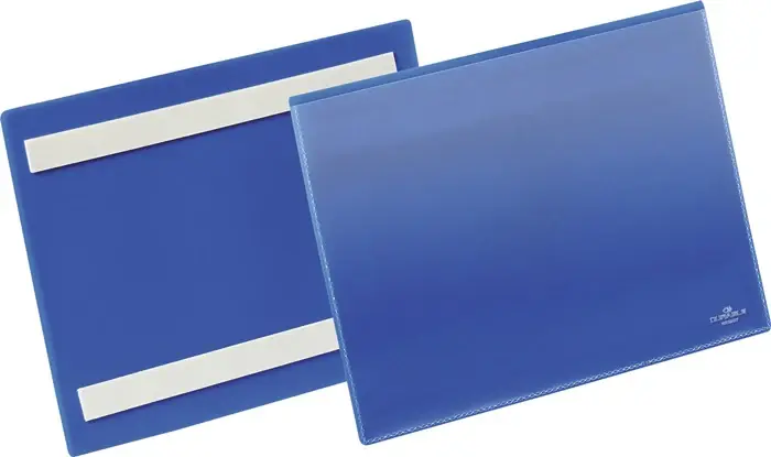 Letzte Chance DURABLE Etikettentasche B210xH148mm blau ( 9000451056 )