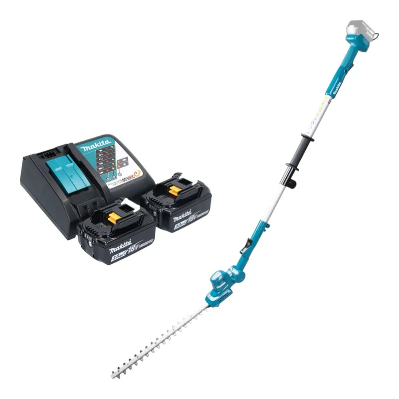 Neu Im Sortiment Makita DUN 461 WRF2 Akku Heckenschneider 18 V 46 cm + 2x Akku 3,0 Ah + Ladegerät