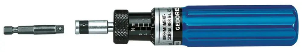 Wochenendangebot GEDORE Drehmomentschraubendreher 757-06 1 - 6 Nm ( 4000775044 )