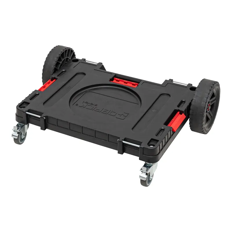 Qbrick System ONE Transportplattform 2.0 Allterrain 750 x 542 x 223 mm 120 kg mit Schwenkrädern aus Metall und Bremse Meistverkauft