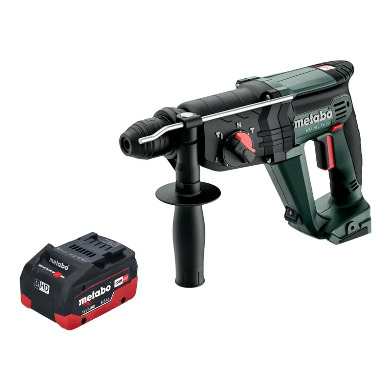 Super-Preis Metabo KH 18 LTX 24 Akku Kombihammer 18 V 2,1 J SDS Plus + 1x LiHD Akku 5,5 Ah - ohne Ladegerät