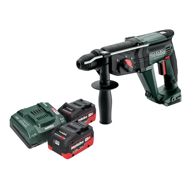 Sofort Bestellen Metabo KH 18 LTX 24 Akku Kombihammer 18 V 2,1 J SDS Plus + 2x LiHD Akku 5,5 Ah + Ladegerät