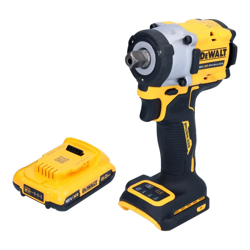 DeWalt DCF 922 N Akku Schlagschrauber 18 V 406 Nm 1/2" Brushless + 1x Akku 2,0 Ah - ohne Ladegerät Echt
