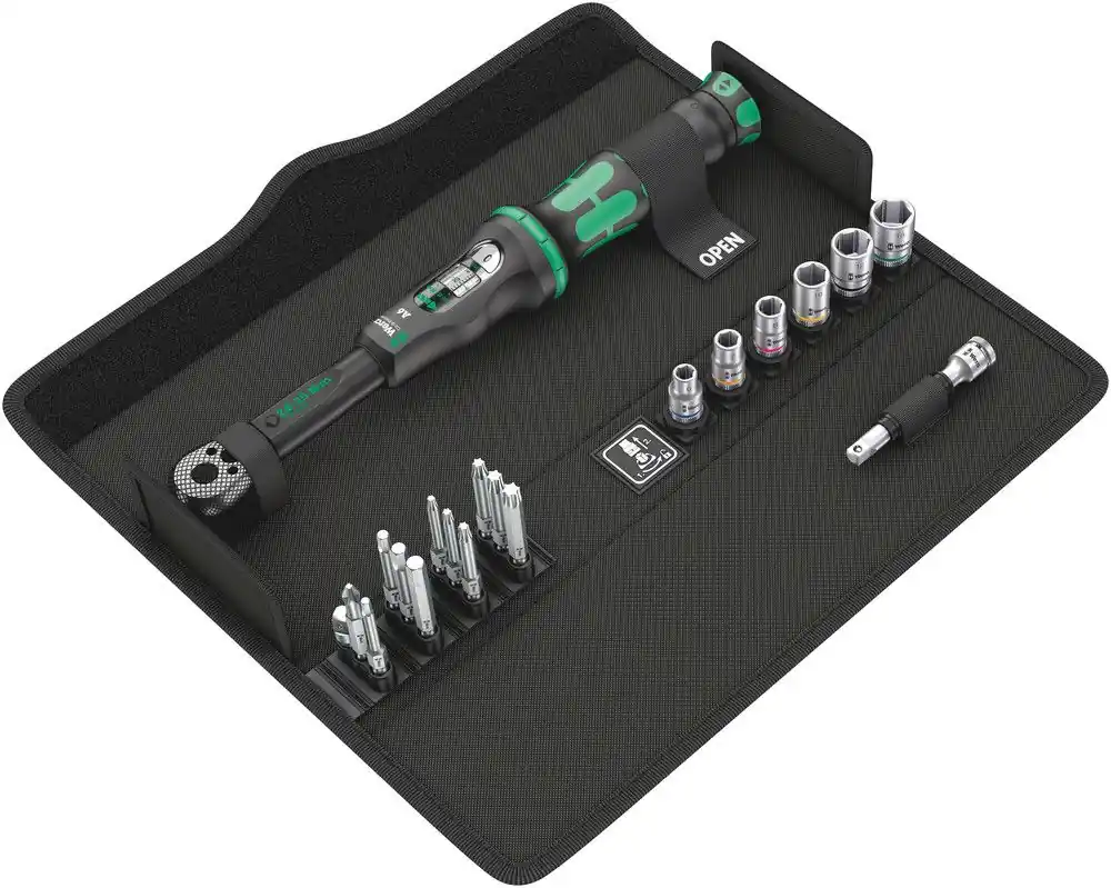 WERA Drehmomentschlüsselset Click-Torque A 6 Set 1 20-teilig 2,5 - 25 Nm 1/4 ″ ( 4000821935 ) Saisonangebot