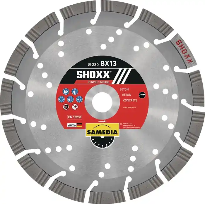 SAMEDIA Diamanttrennscheibe SHOXX BX13 Ø 150 mm Bohrung 22,23 mm ( 4000844259 ) Preiswert