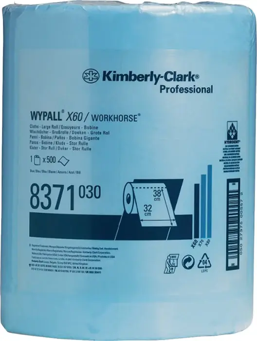 Expressversand WYPALL Wischtuch WYPALL X60 8371 L380xB315ca. mm ( 9000469133 )