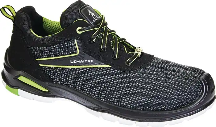 LEMAITRE Sicherheitsschuh Ringo Größe 43 schwarz/grün ( 8000776426 ) Preisknaller